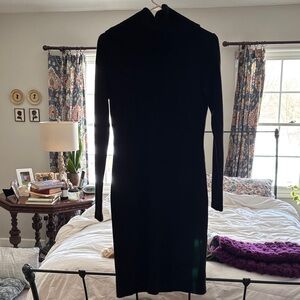 Ralph Lauren Blue Label Black Long Sleeve Dress NWT